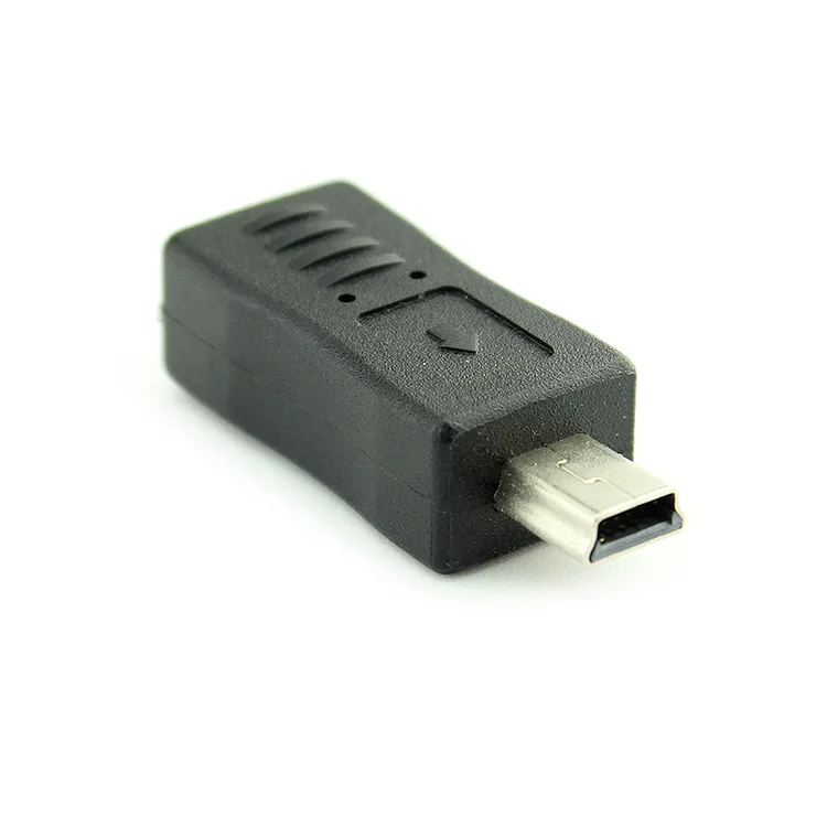 Переходник с Mini USB «папа» на Micro «мама» типа в для