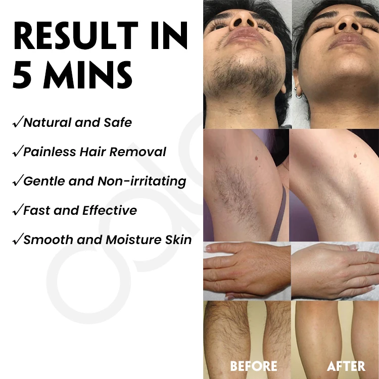Luxfume 5min Fast Non Sensitive Painless Private Part Hair Removal Cream