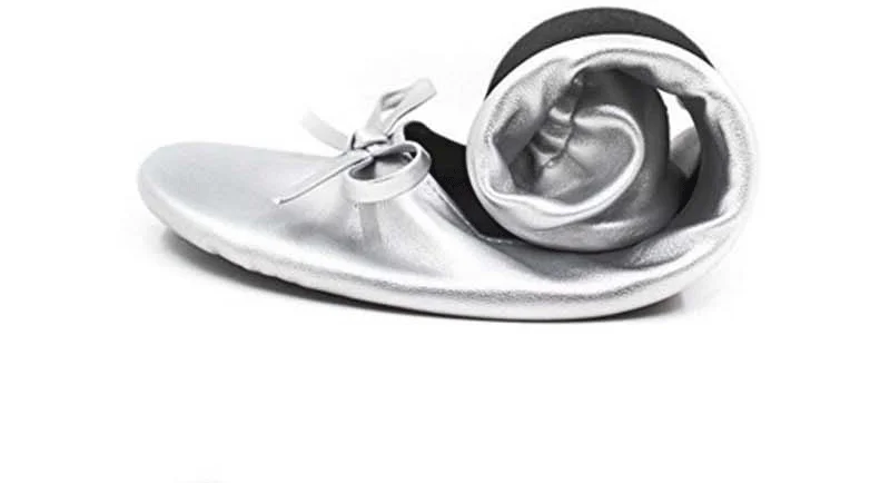 Складная балетная танцевальная обувь в сумке, новый стиль