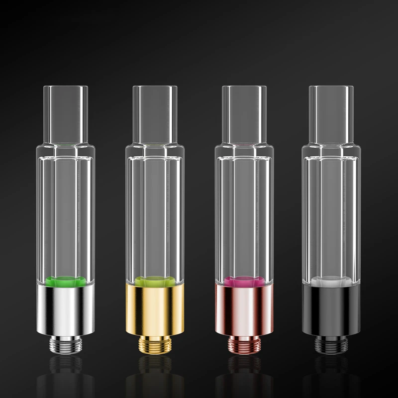 Full Glass Vape pen no pb Cartridges half gram oil cartridges Glass atomizer 510 Thread Vape Carts Empty Glass Tank