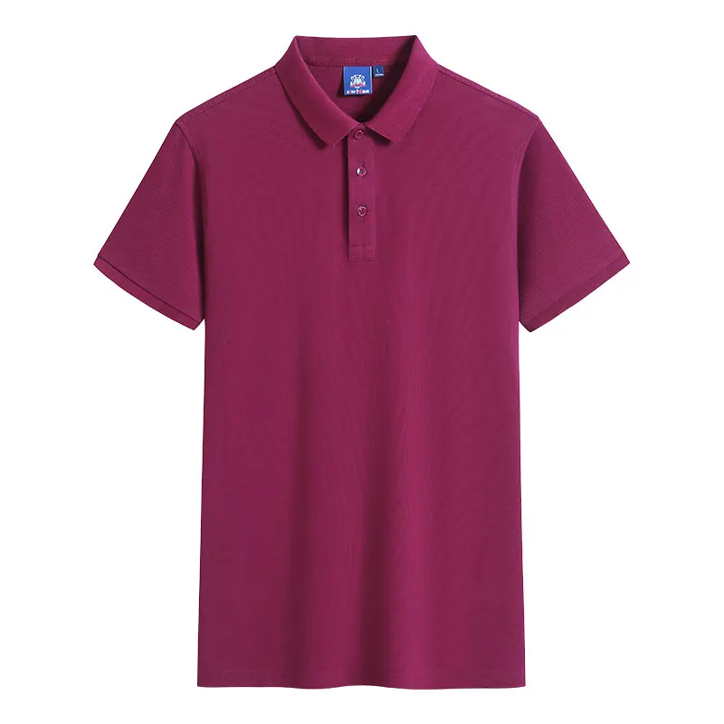 Custom Design  Embroidery Logo Color Combination Polyester Cotton Striped Wholesale Work Spandex Polo T Shirt