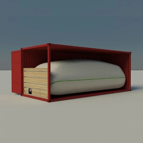 
customized one time or repeated flexitank container for chemical specific 