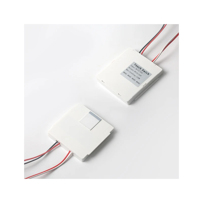 FICLUX Hot sales DC12V/24V Led Dimmer Touch Controller Single key Color-adjustable Touch Sensor Switch For Bath Mirror