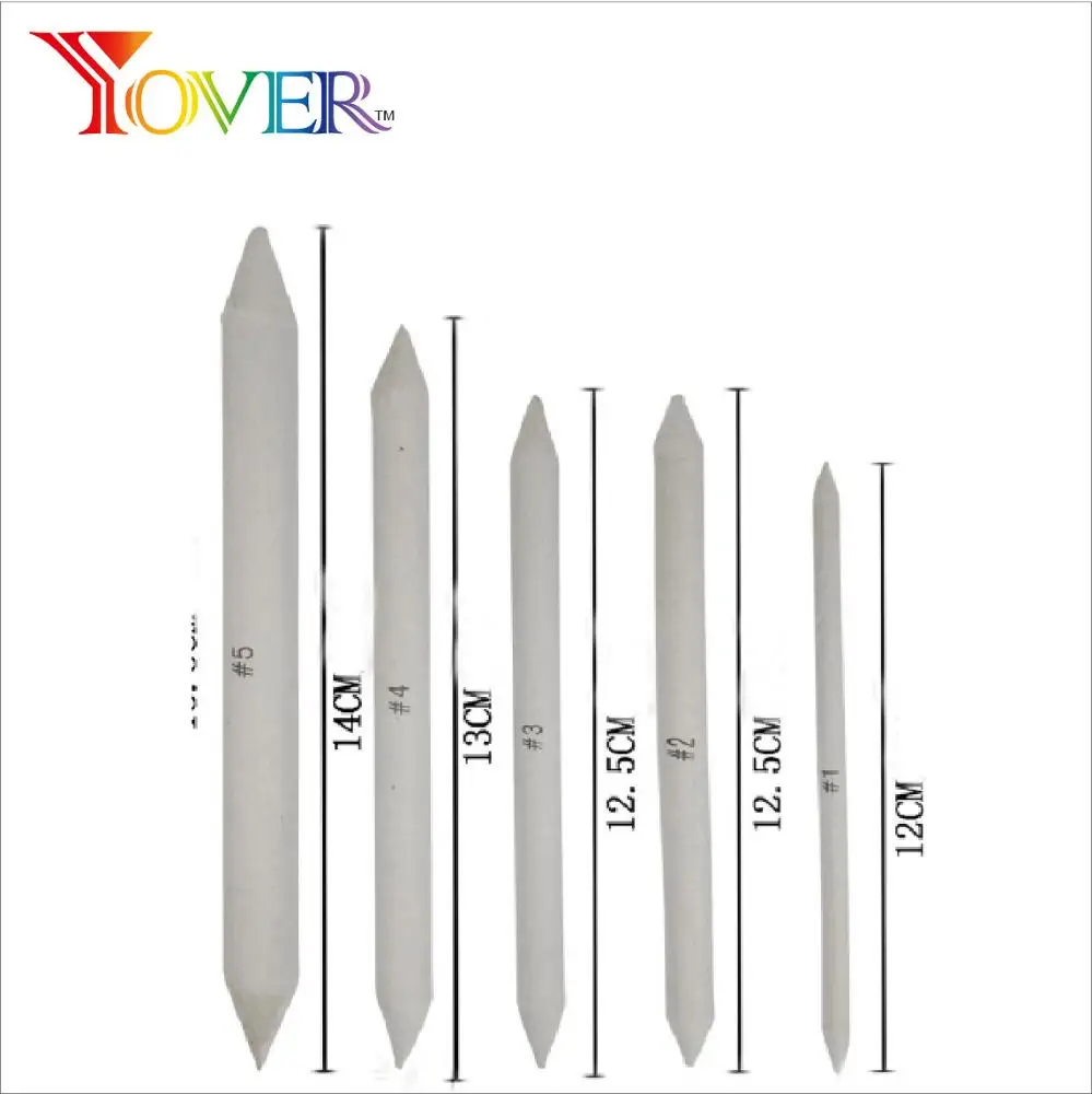 5pcs Paper Blending Stump Set