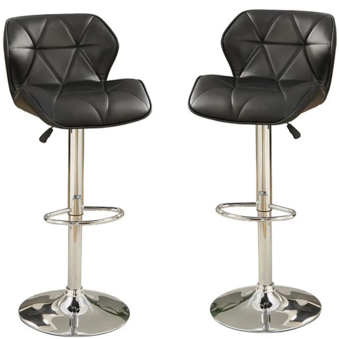 Luxury Synthetic Leather Adjustable 360 Degree Revolving Anji Sexy Bar Stools Chair