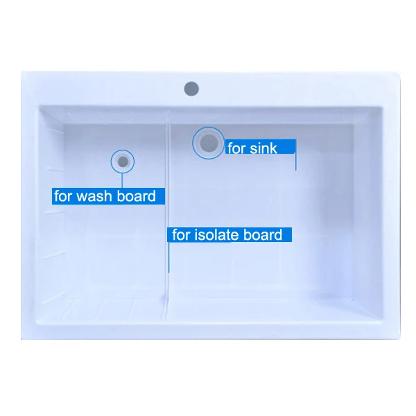 Plastic Sink Washboard Cheap Sink Laundry Kitchen Bathroom Colored Sinks Single Basin