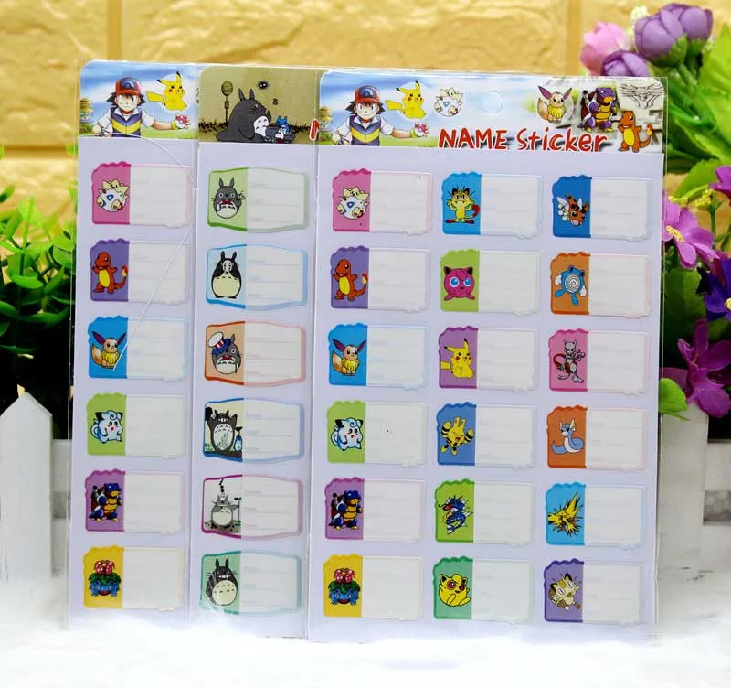 OEM Baby Bottle aufkleber Daycare Self-Laminating Etikette Waterproof Pegatina Name Tag Etiqueta Labels Write-On Label Stickers