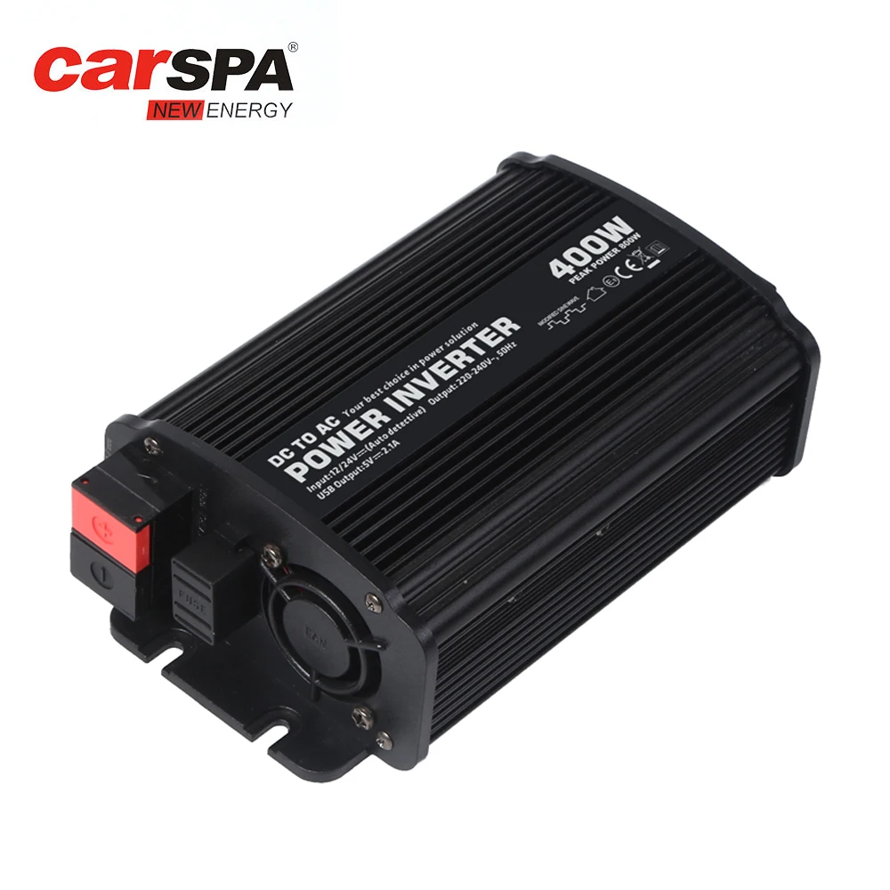  12V 24V автоматический переключатель модифицированный синусоидный инвертор 400W 800W фары для автомобилей