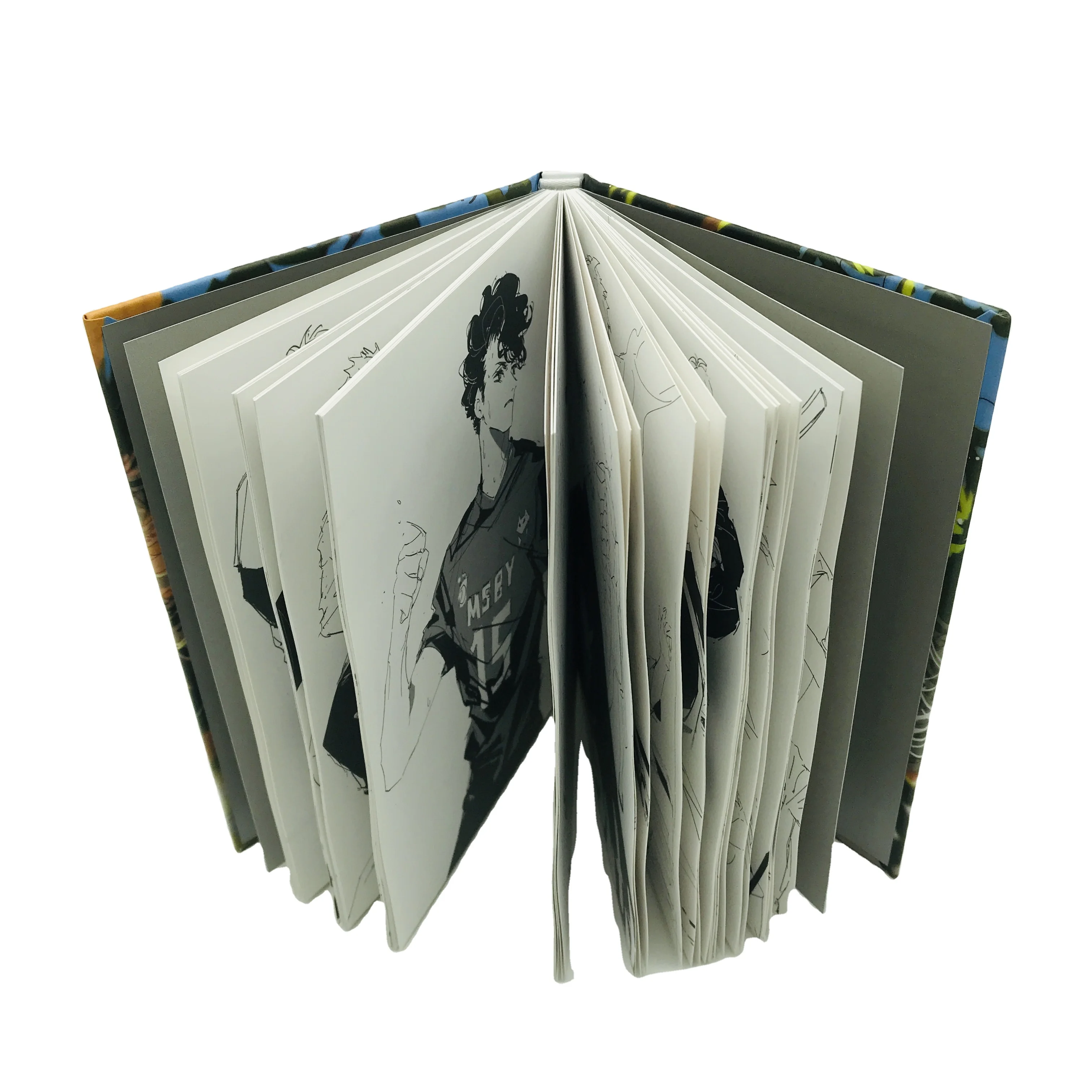 SM-JZ005 factory wholesale coloring custom hardcover books printing picture books story books