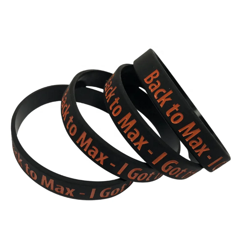 promotional gifts Custom design Rubber Wristbands Cheap Silicone Bracelets Personalized Wrist Bands With a Message