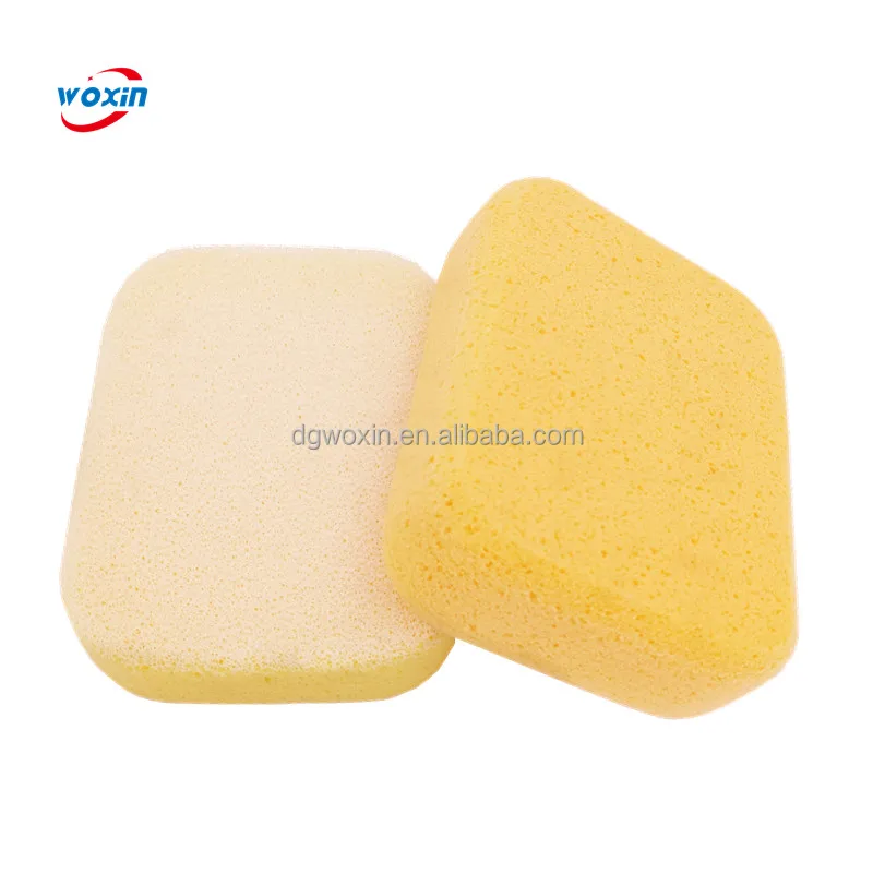 Grout sponge 2-in 1 Pu Foamed And Epoxy Scrubbing Sponge With Rounded Corner For Tile Grout Cleaning