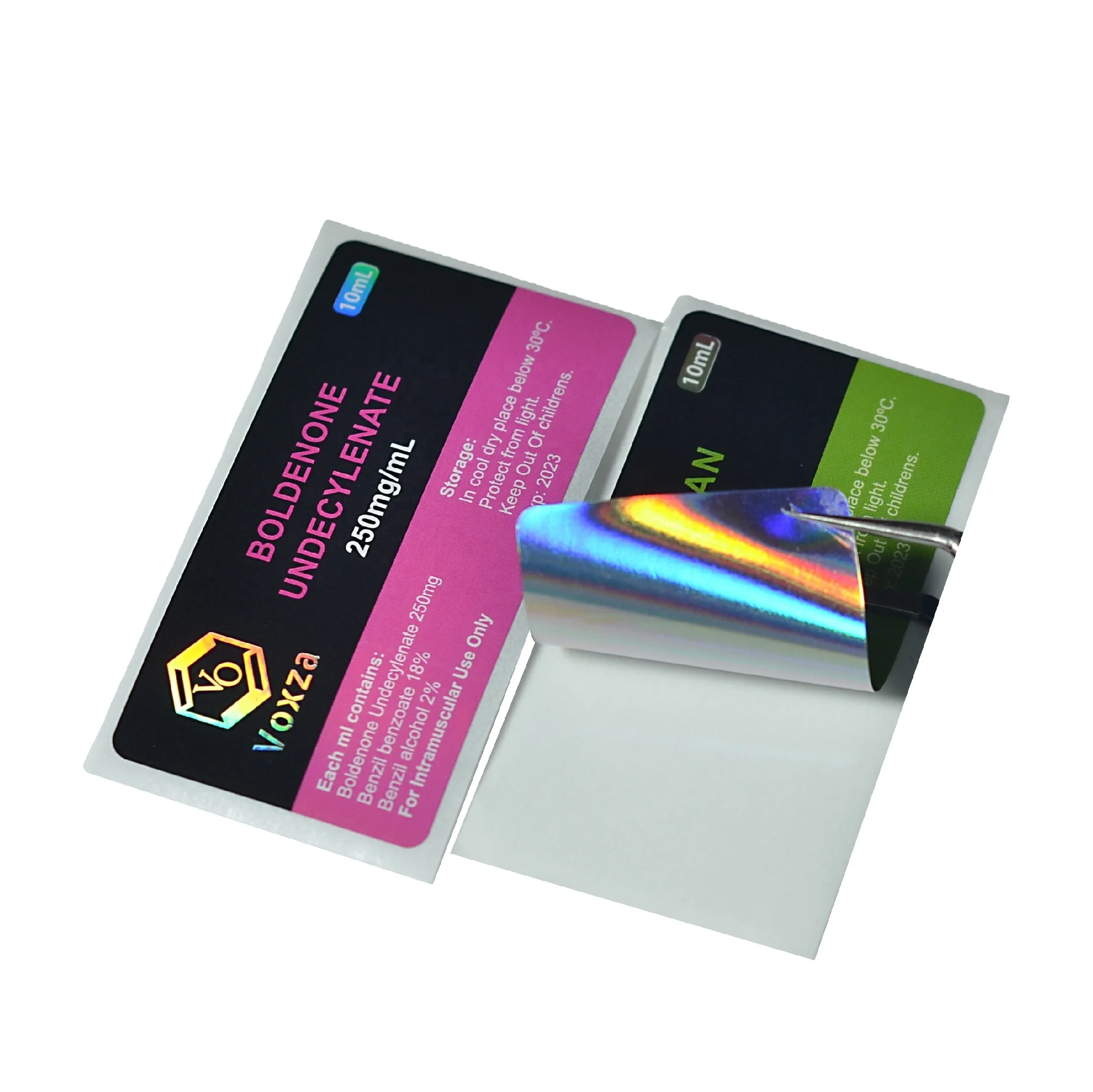 Pharmaceutical Oral Injectable  10ml Vial Steroid Labels