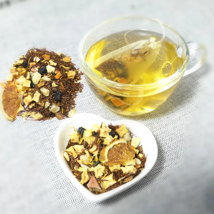 Bulk cheap price lemon fruit citrus south african rooibos black tea