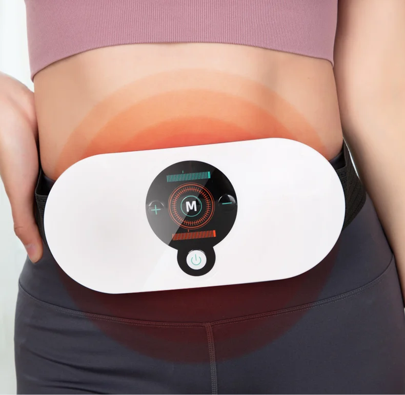 Wireless Remote Smart Waist rub EMS Infrared Heating Relieves Lumbar Muscle Strain  Massage Relaxation