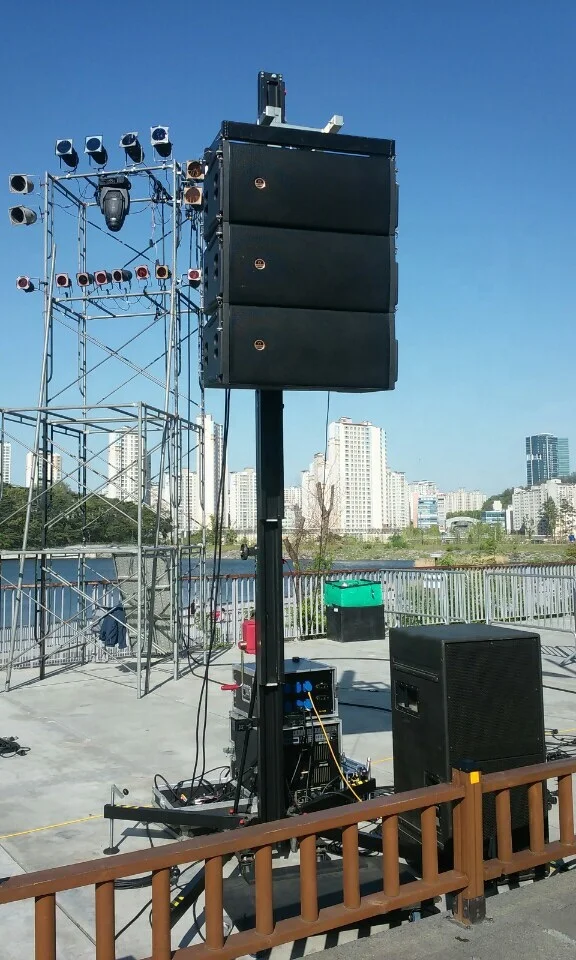 2023 Truss aluminum display support Line Array Speaker Truss  Tower Truss Stand 290*290 shelf system for sale