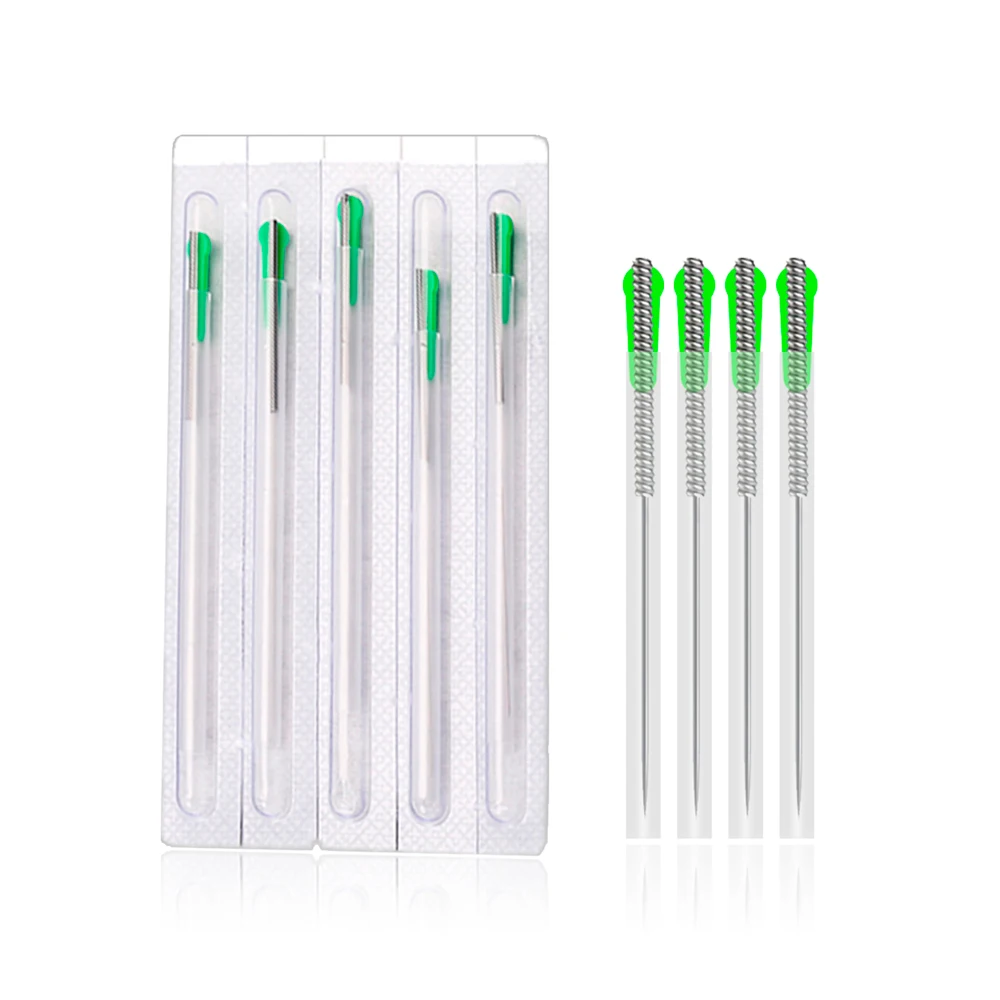 Zhongyan Taihe Disposable Sterile Stainless Spring Handle Copper Acupuncture