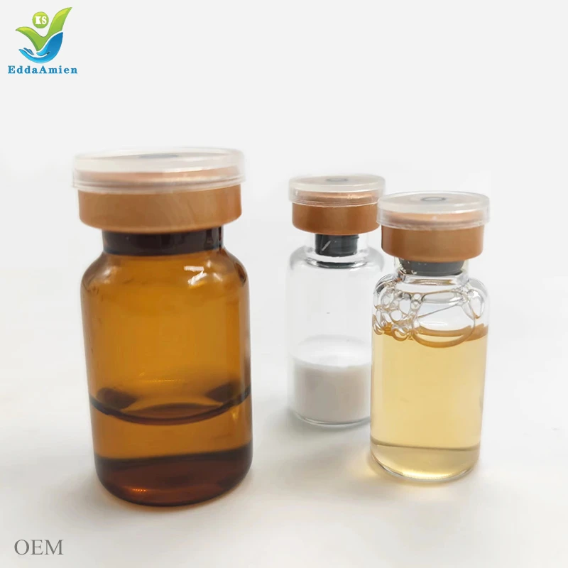 PDRN liquid solution salmon ampoule mesotherapy anti acne freeze-dried powder face serum for acne pimple treatment