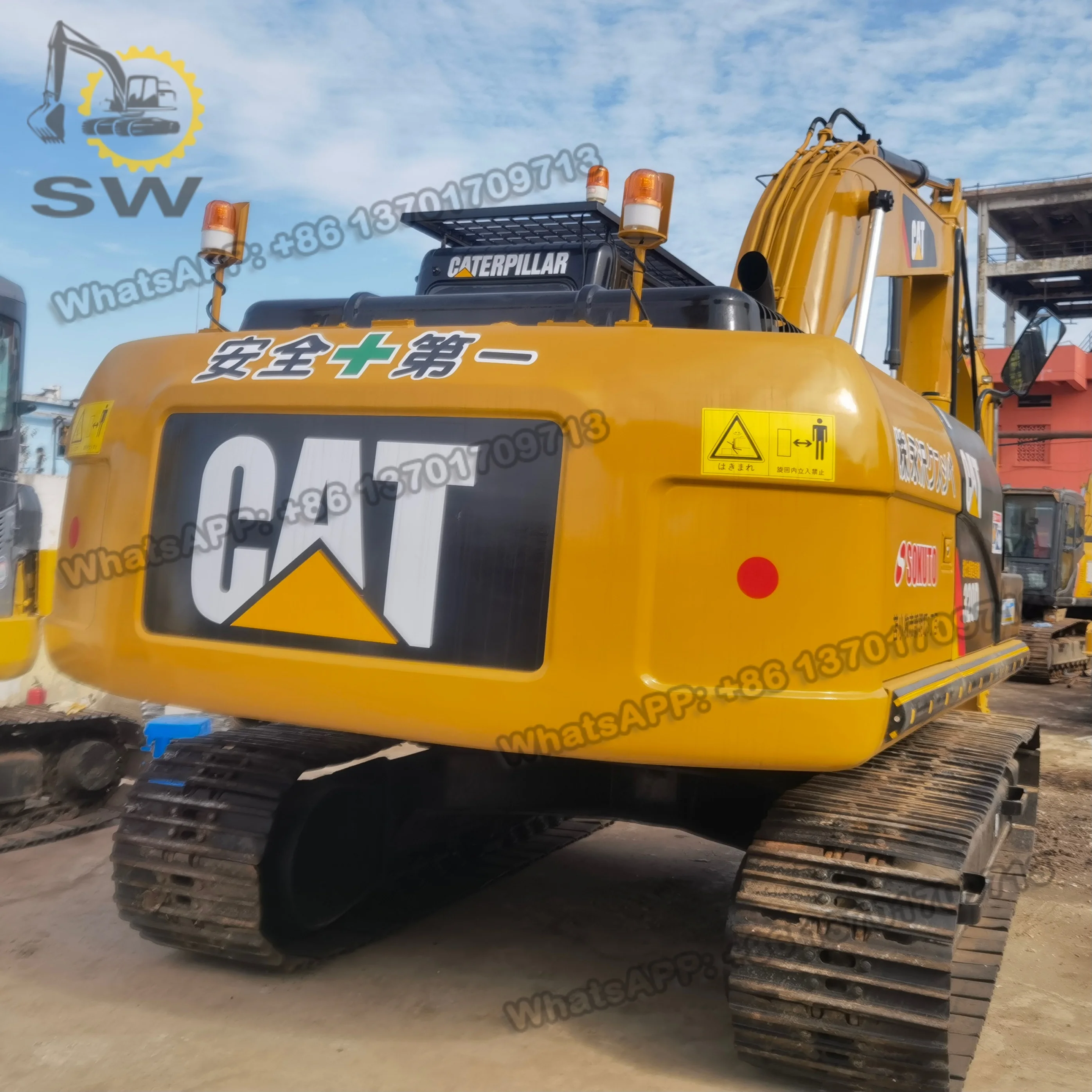 Б/у оригинальный экскаватор CAT Caterpillar 320D CAT320D 320DL 320BL по низкой цене 320D2 320C