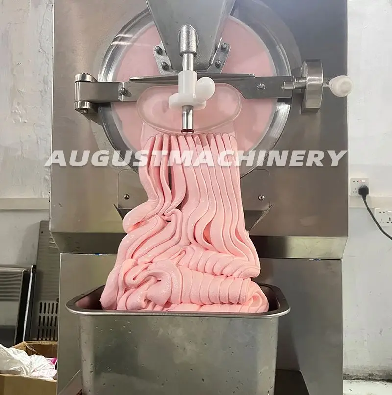 Vever High Quality 220V Ice Cream Machine New Hard and Soft Serve with Gear Components for Chocolate and Water Ingredients