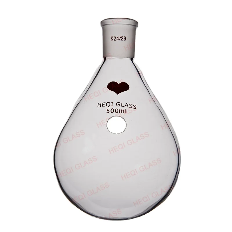 Стеклянная колба круглая Нижняя колба Толстая стена боросиликат 3,3 стеклянные цены производитель Китай