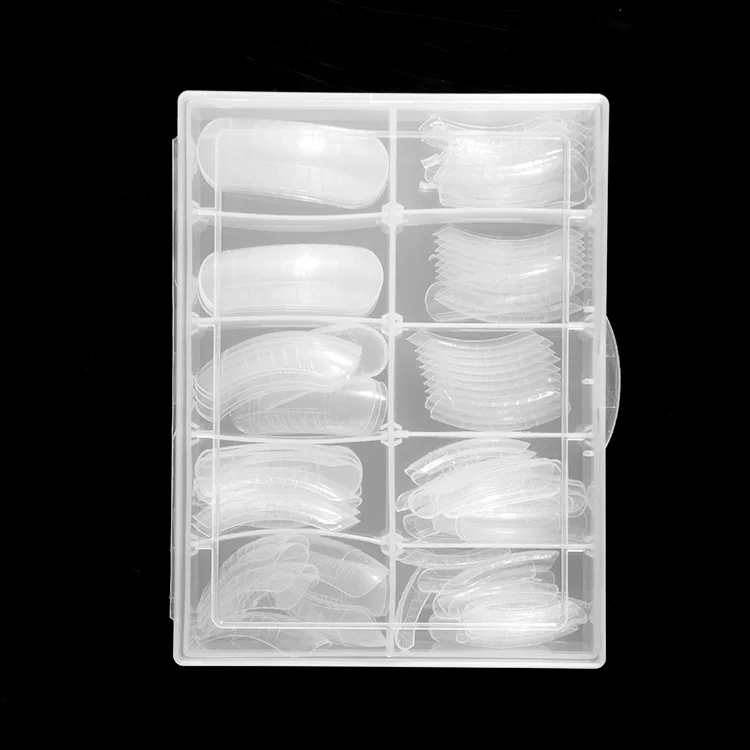 Almond Shape False Nail Tip Water Drop Artificial Fingernail ABS Material discount pedi-vac