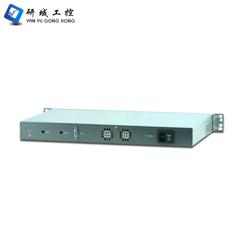 1U Rackmount 6 LAN 3855u processor networking appliance support AES-NI