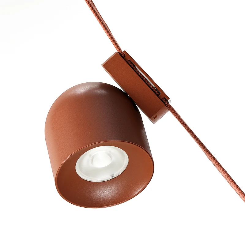 Vandolite nordic style simple living room pendant light belt rail system pendant track light