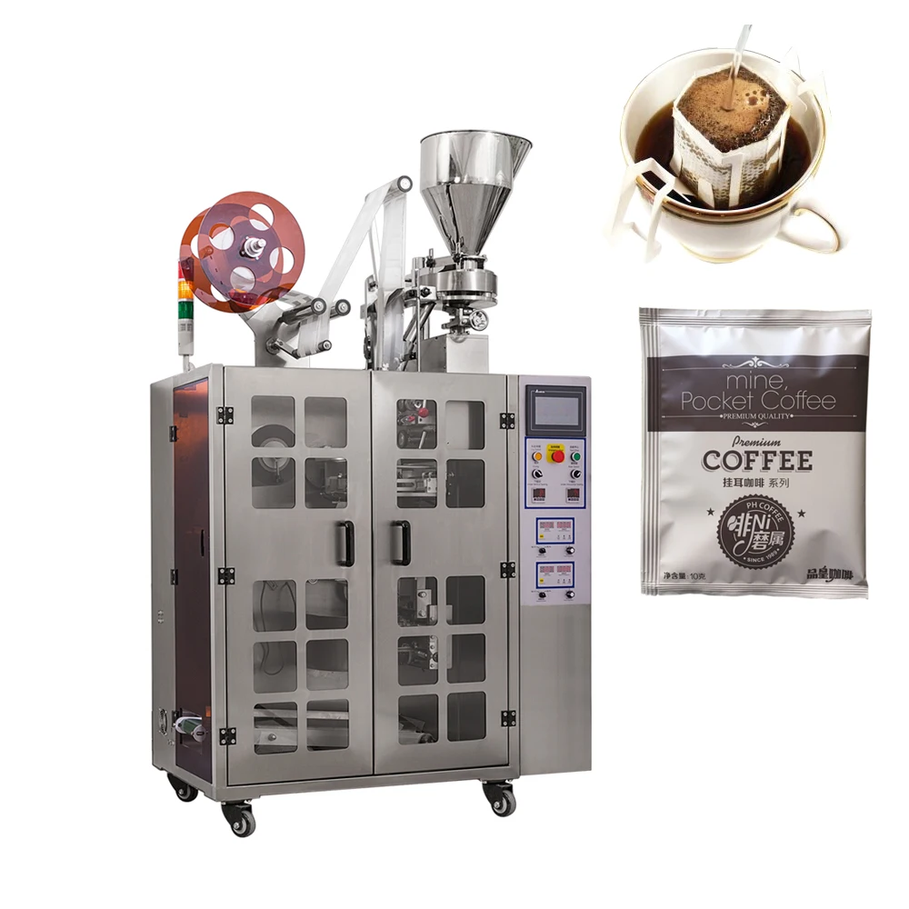
Drip coffee bag wrapping machine from manufacturer 