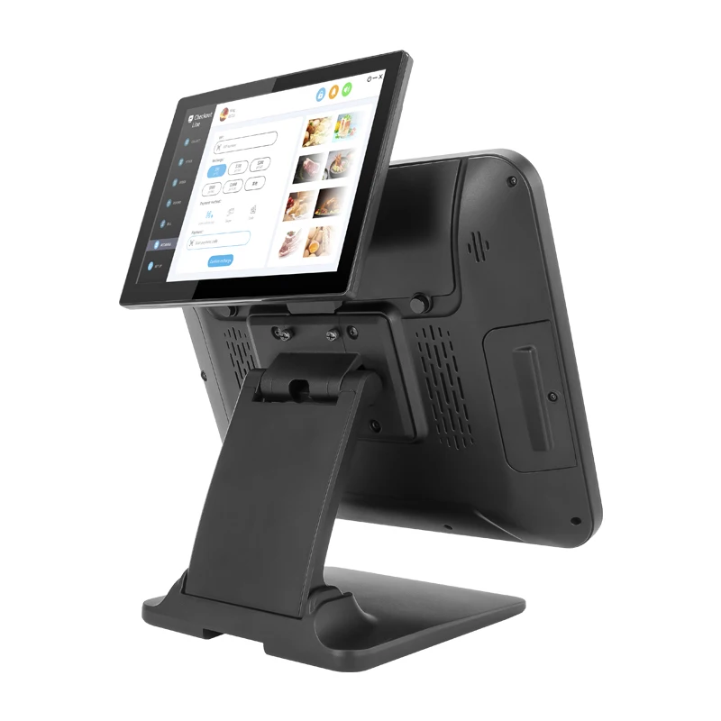 Portable Dual Screen POS Point of Sales Registers 15in POS Machine for Sale