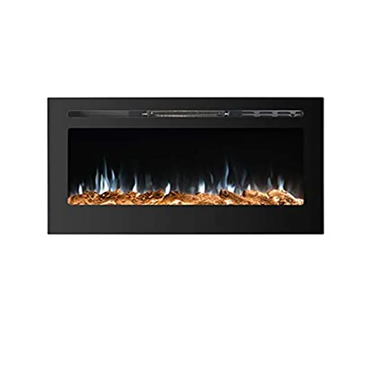 Электрический камин elektro kamin встраиваемая настенная печь 40 дюймов с 9