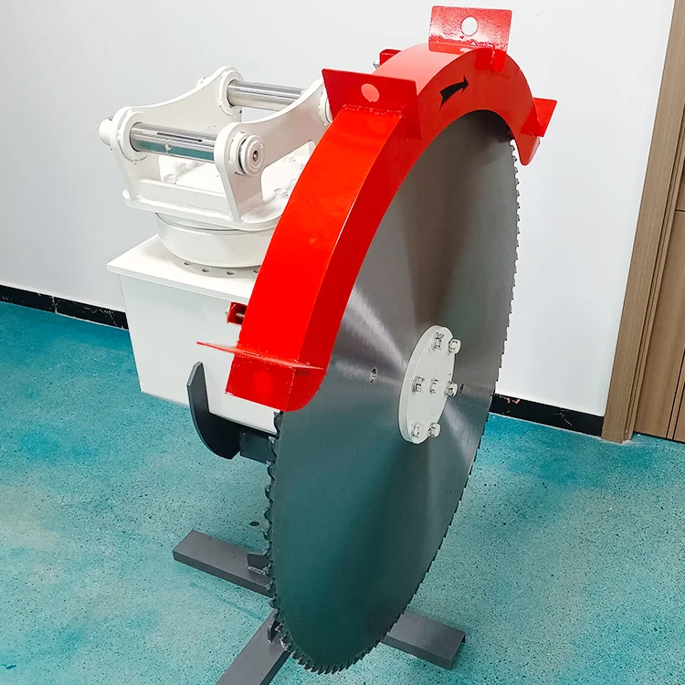 High Quality Security Hydraulic Excavator Rock Saw to Rotate 360 Degrees in Secondscut Vertically or Horizontally