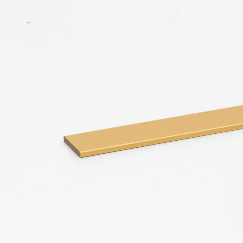 Quality Guaranteed custom metal Color optional decorative strip square brass rod bar