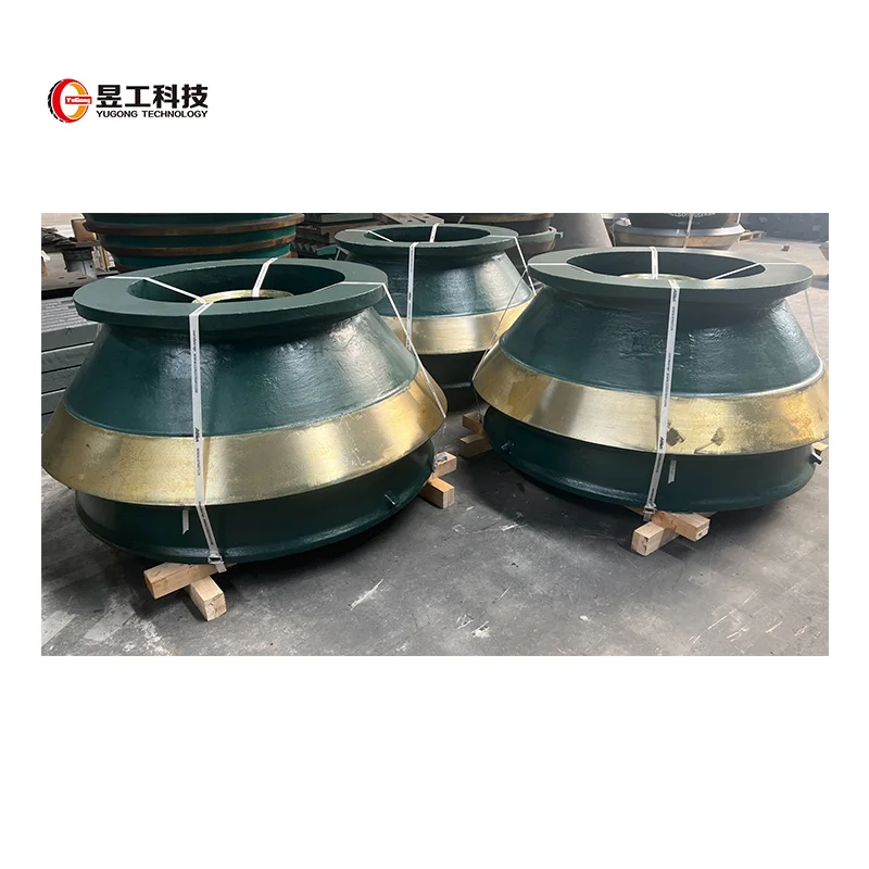 Factory direct sales high wear resistant  High Manganese Steel Concave Bowl Liner Mantle for Cone Crusher