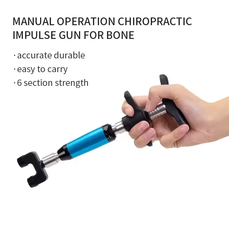 Manual Chiropractic Adjusting Tool Therapy Spine Correction Massage Gun