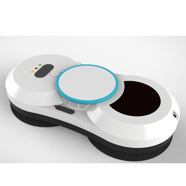Auto Frameless Detection Window Cleaning Robot Mini Vacuum Cleaner with Remote Control Glass Washer