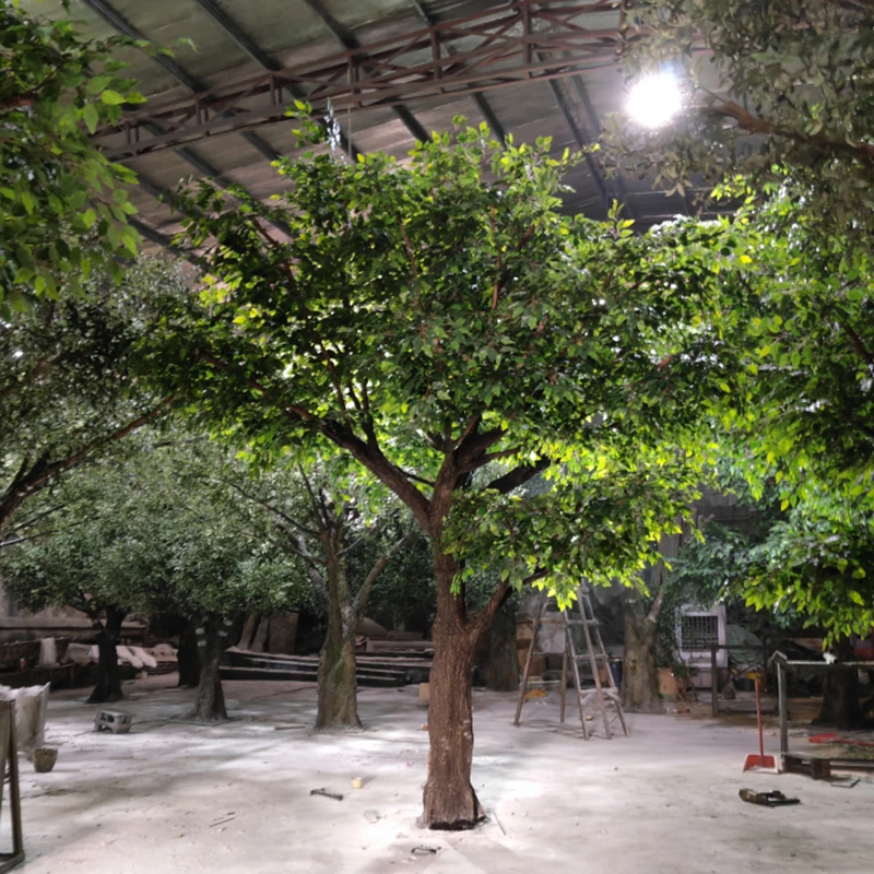 Fake Plastic Plants Decorative Ficus Trees Large Artificial Banyan Tree