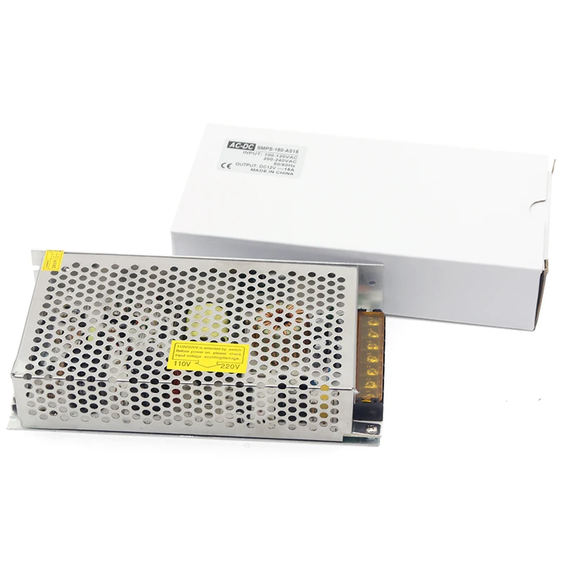 12V 15A AC-DC SMPS-180-A015 best sales switching power supply with Voltage adjustable