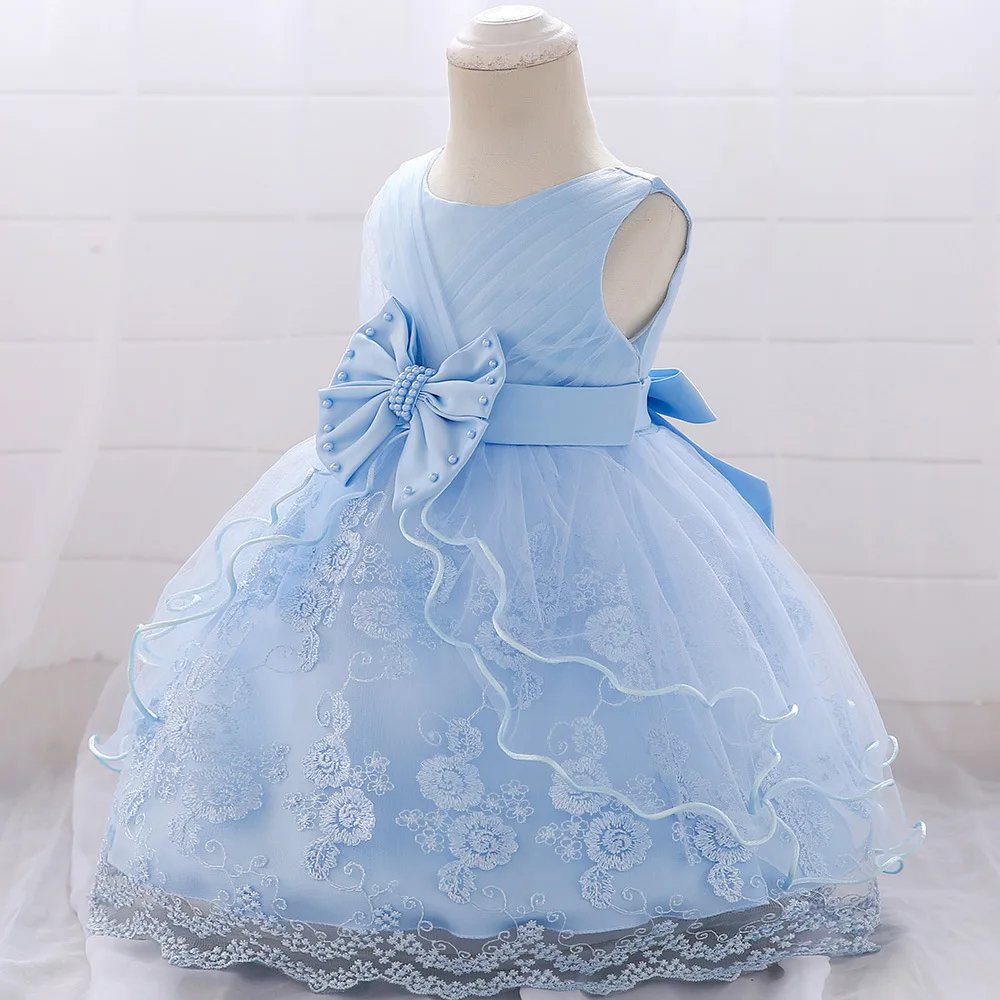 Летняя юбка-пачка детская одежда праздничная vestidos de bebes Одежда для новорожденных крещения платья на день рождения маленьких девочек
