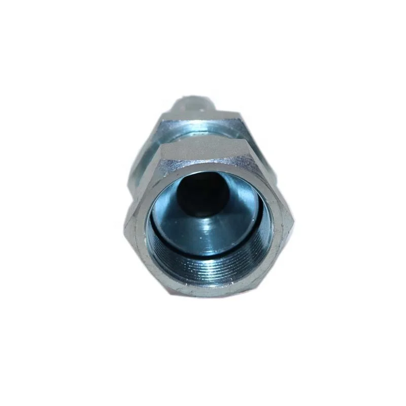 BSP Female 60 Degree Cone Double Hexagon Hydraulic Fittings 28611D