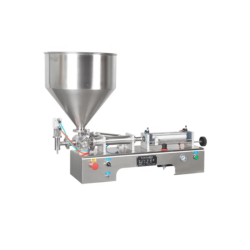 DUOQI G1WTD Horizontal Type Paste Liquid Cream Juice Chocolate Yogurt Jam Chili Sauce Filling Machine