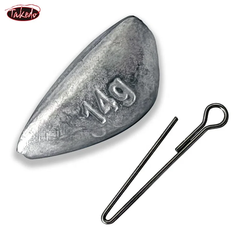 TAKEDO FD05 Fishing Lead Sinkers Weights 3.5g 5g 7g 10g 14g   Weights Freshwater Droplets Sinker Fishing Accessories For Fishing
