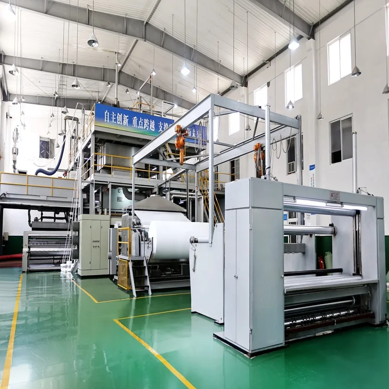 SS PP Spunbonded Nonwoven Fabric Making Machine HG-1600SS