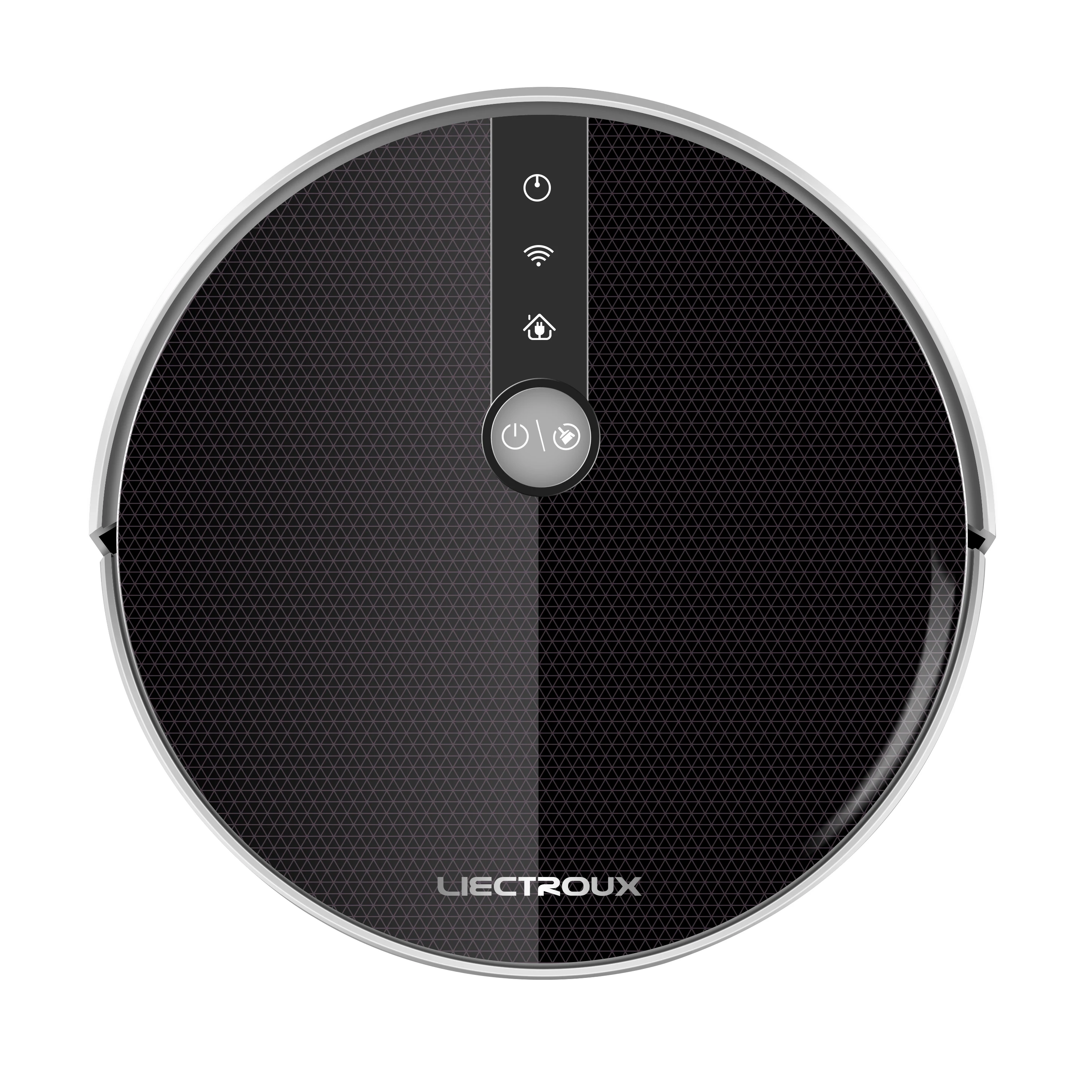 LIECTROUX C30B robot vacuum cleaner works with alexa and google assistant