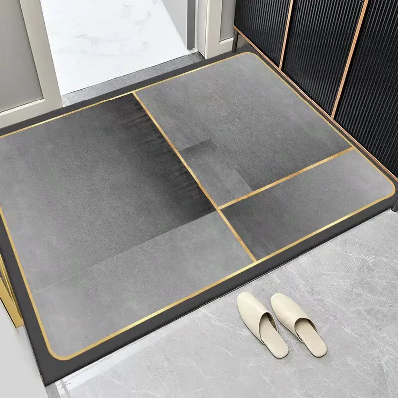 New Customized Outdoor Floor Pattern Floor Mat Entrance Door Indoor Bathroom Mat Door Mat Factory Direct Sales