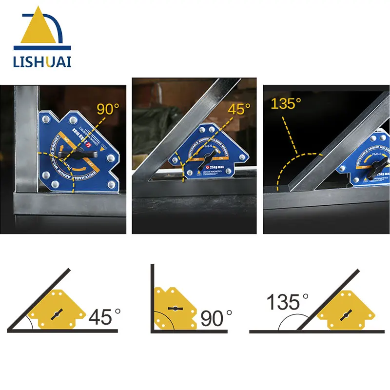 On/Off Arrow Welding Magnet/Switchable Magnetic Welding Holder for Soldering & Welding Tools Accessory