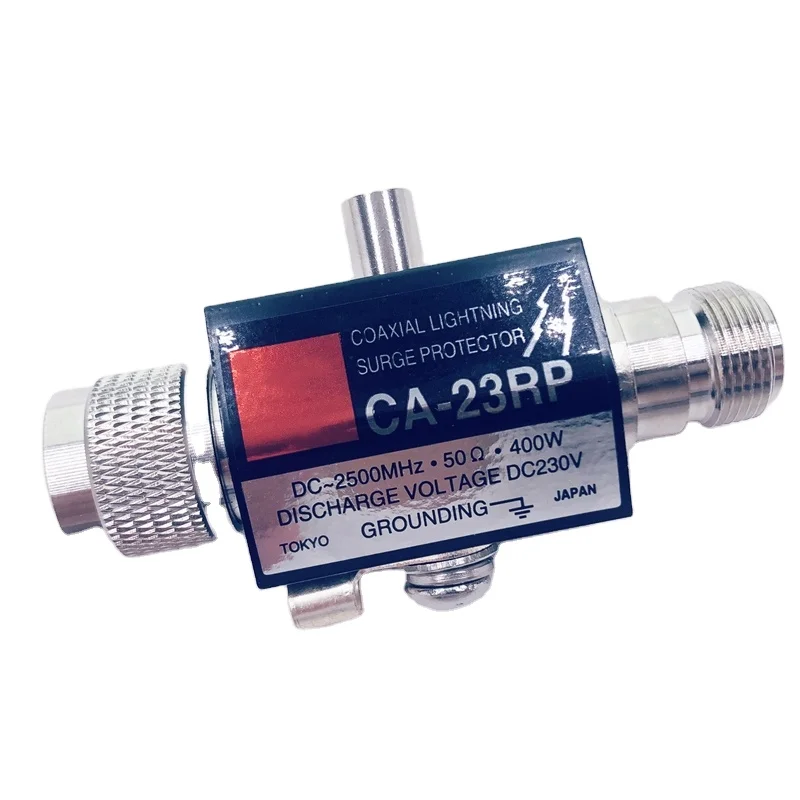 CA-23RP Gas Discharge Lightning surge protector/Surge Arrester DC 2500Mhz N male to female