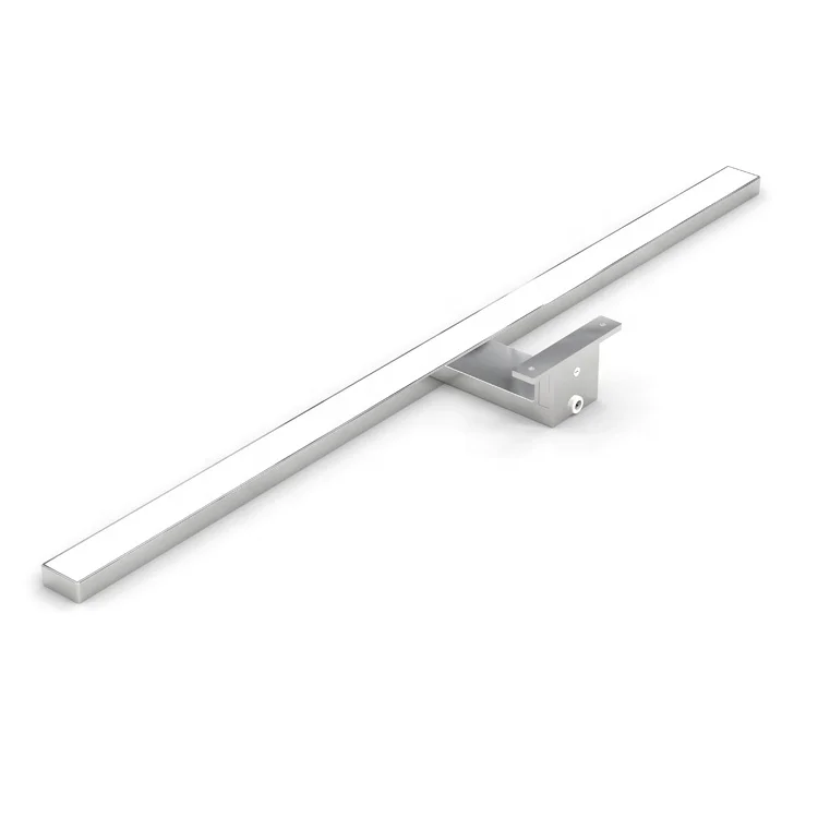 Хромированная настенная Водонепроницаемая светодиодная передняя лампа в европейском стиле для ванной комнаты и зеркала IP44