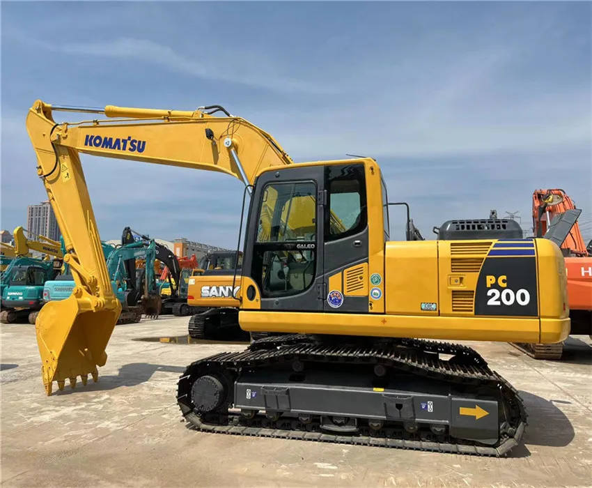 Высокое качество Япония Komatsu PC200-8 б/у excavatokomatsu экскаватора