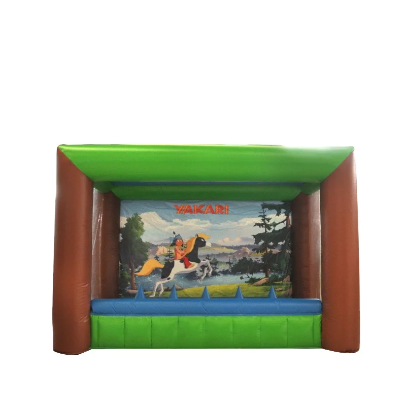 Интерактивная надувная игра для стрельбы из лука для детей и взрослых в помещении с шариками для стрельбы из лука