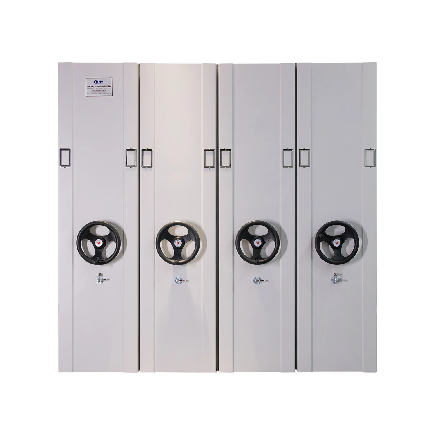 Storage office furniture dynamic mobile compression filing cabinet